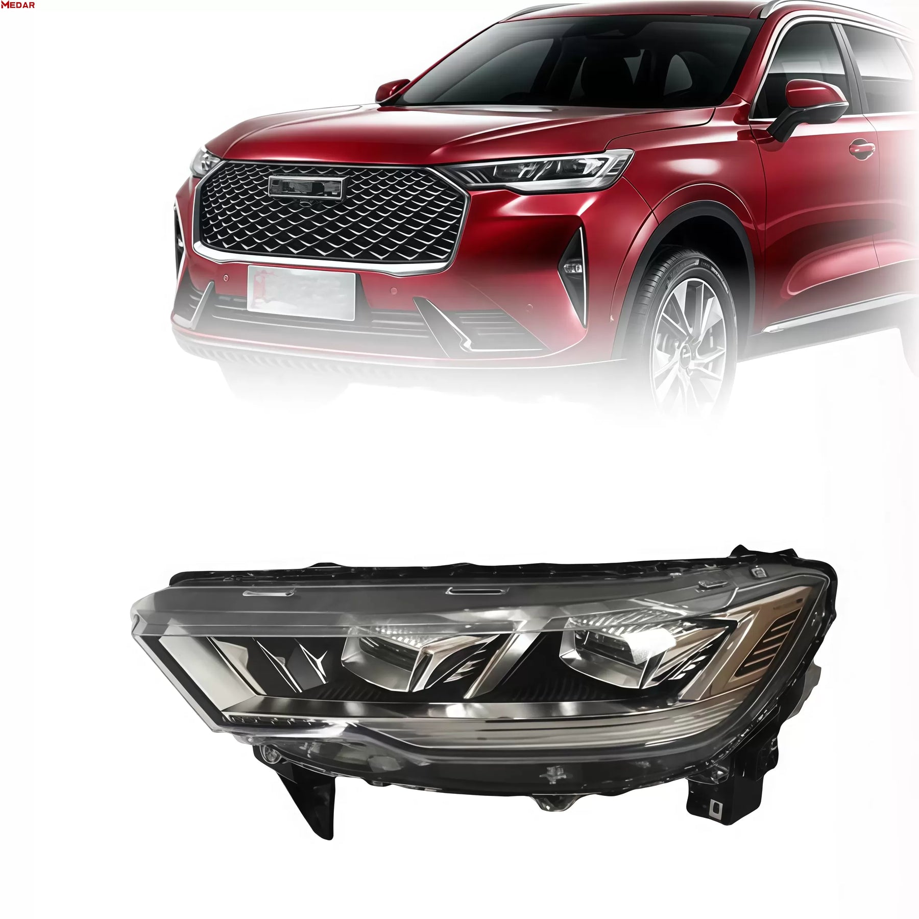 LED Headlights for Haval H6 supply 4121100XKN01A 4121101XKN01A 4121100XKN03A product image 2